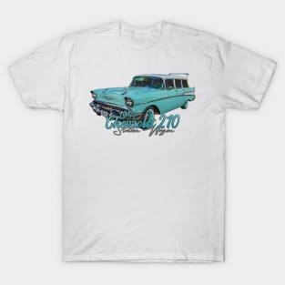 1957 Chevrolet 210 Station Wagon T-Shirt